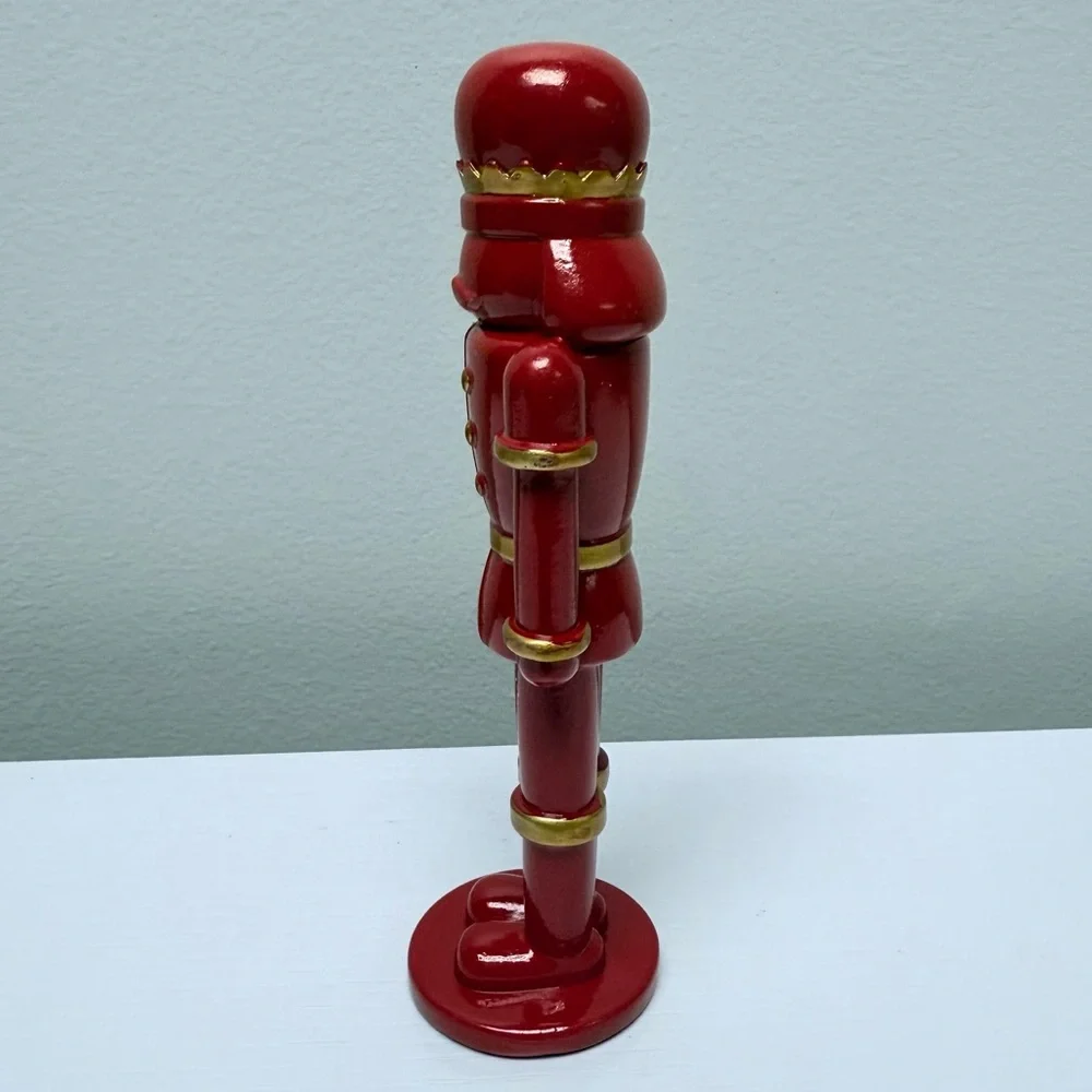 NEW Target Bullseye Playground Nutcracker Red w/ Gold Accents